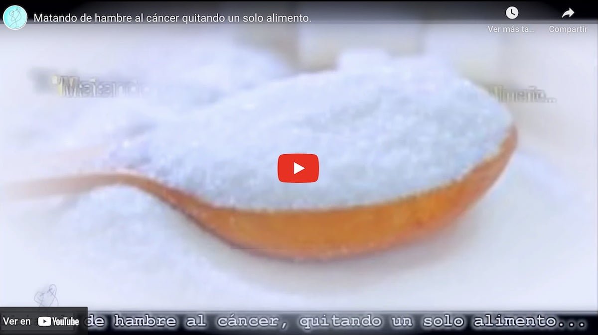 ¡Matando de hambre al cáncer quitando un solo alimento!
